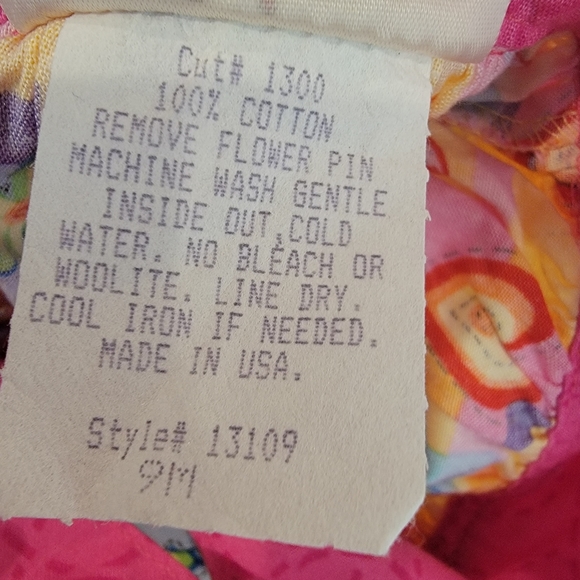 Smocked Bubble Chicken Noodle San Francisco Romper Multi Color Size 9M Flowers - Picture 12 of 12